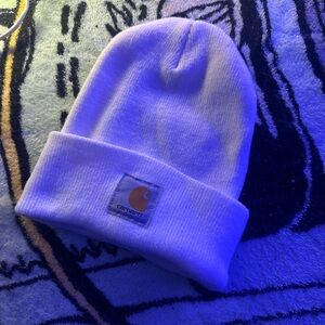 Carhartt Kids White Beanie Hat